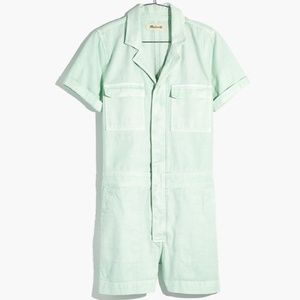 Denim Coverall Romper